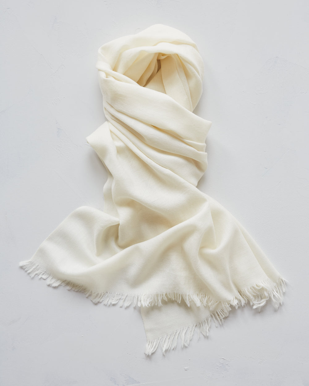 Himachali Pashmina and Merino Wool Shawl
– Snow White