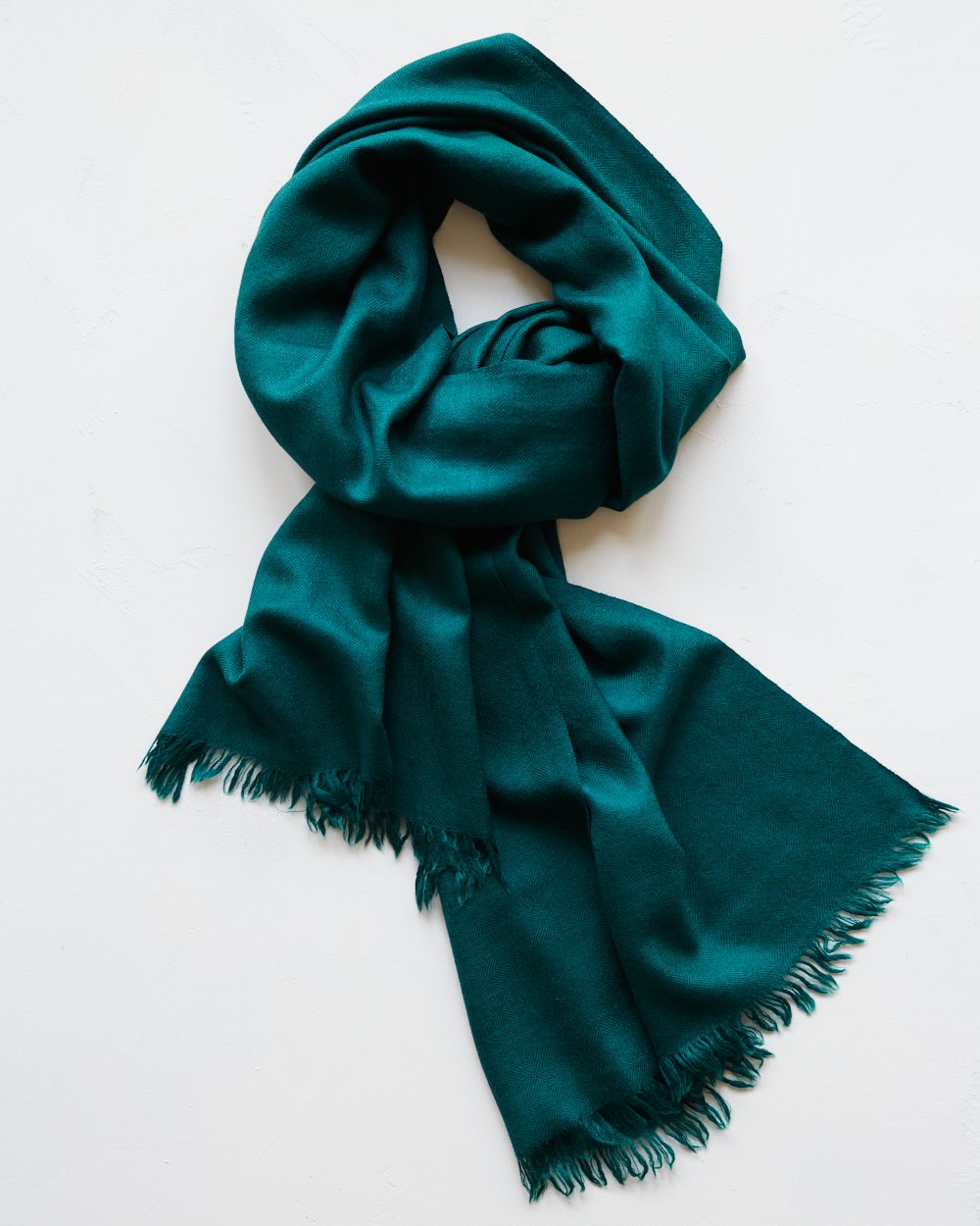 Yak and Merino Wool Shawl from Himachal Pradesh – Pine Green