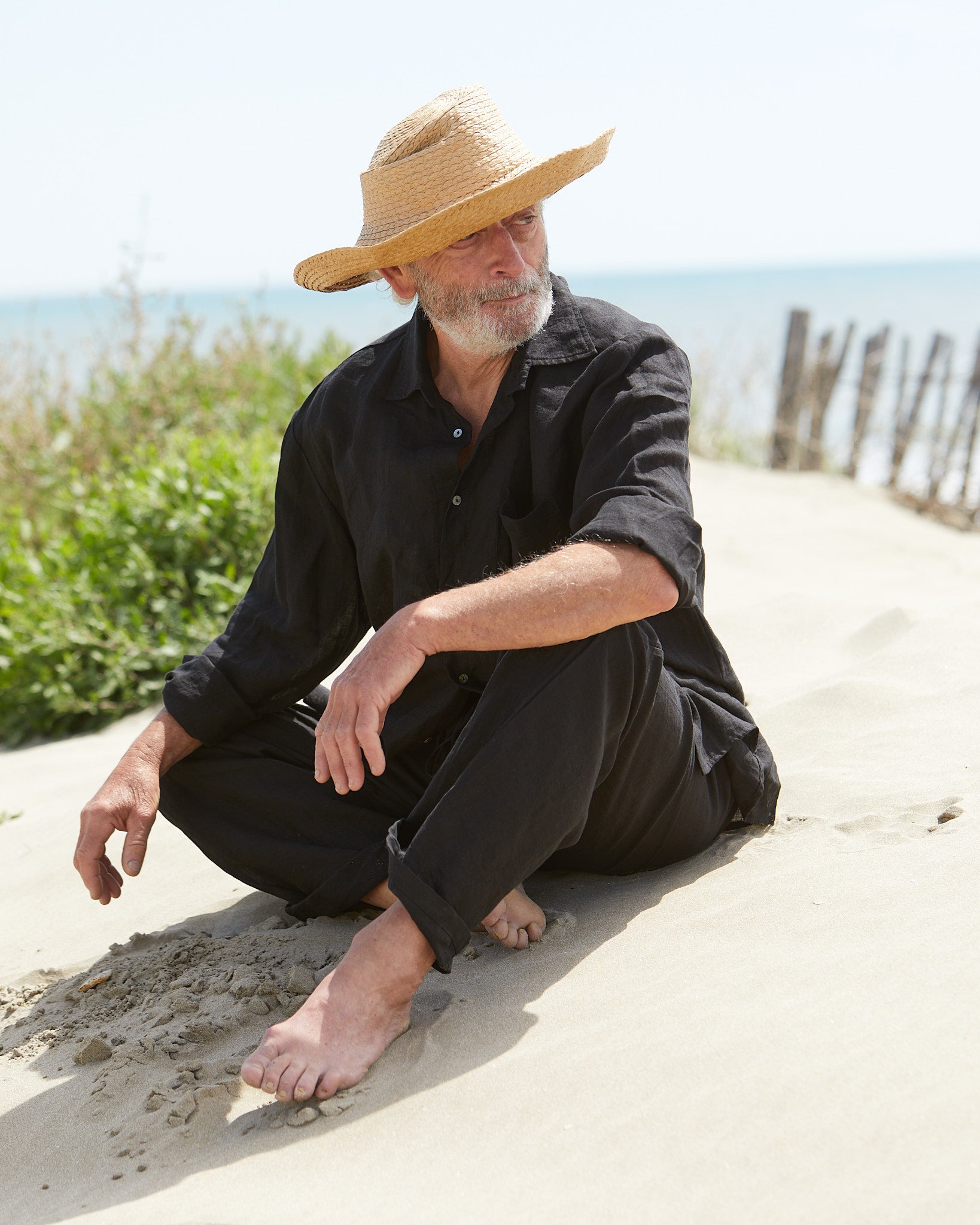 Fine shirt classic shirt (unisex) - black