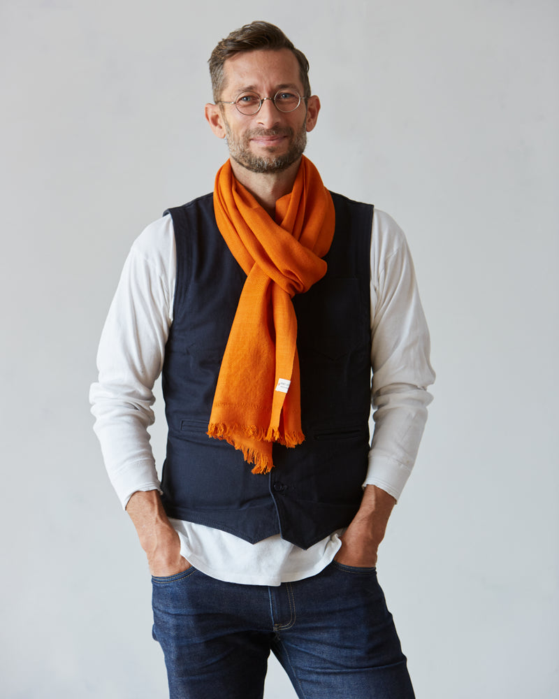 Pema West Bengali Merino Wool Shawl