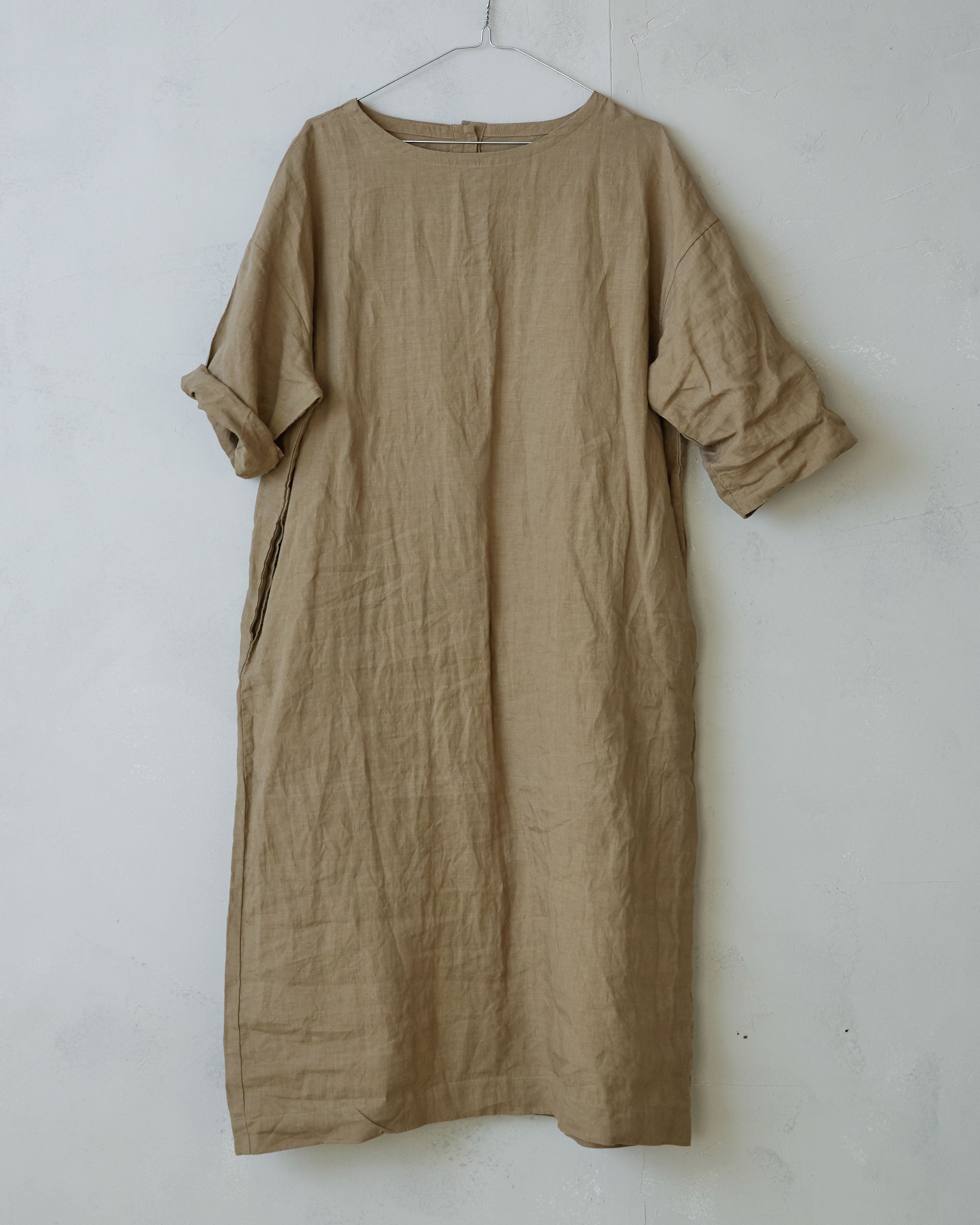 Roomy Linen Dress