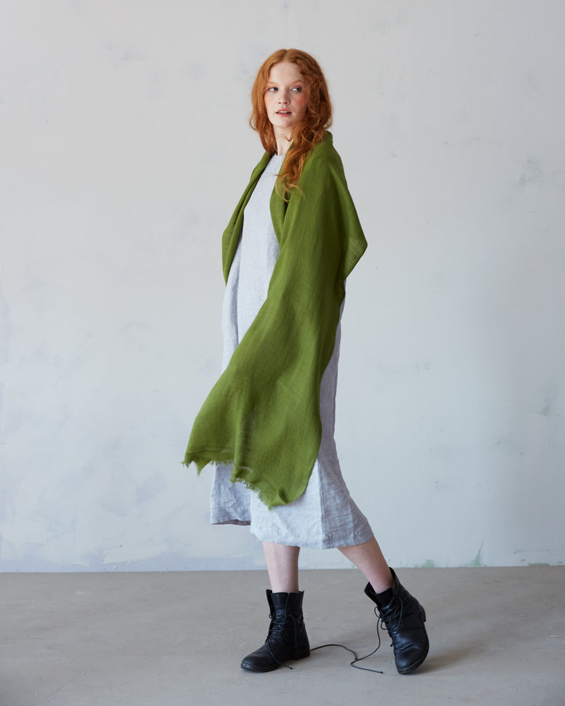 Pema West Bengali Merino Wool Shawl